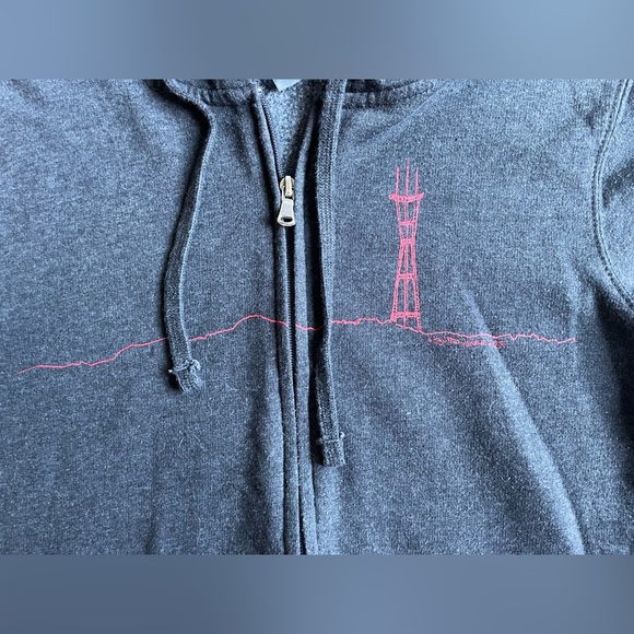 San Francisco Amos Goldbaum art hoodie - Picture 3 of 4